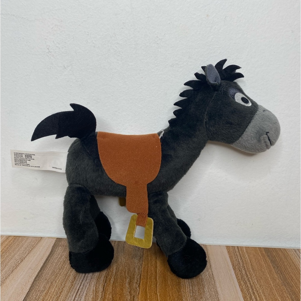 Toy Story Bullseye Horse Number 4 Plush DISNEY PARKS Pixar Stuffed Animal Toy